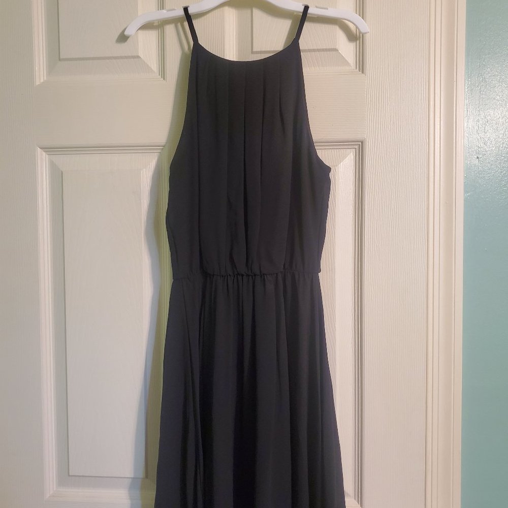 Lush - Size S - Black Halter Cocktail Dress